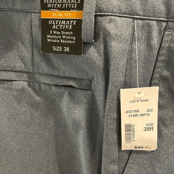 🏌️Jos. A. Bank Shorts | Golf | Slim Fit | Moisture Wicking Shorts | Size 38 - Picture 5 of 7